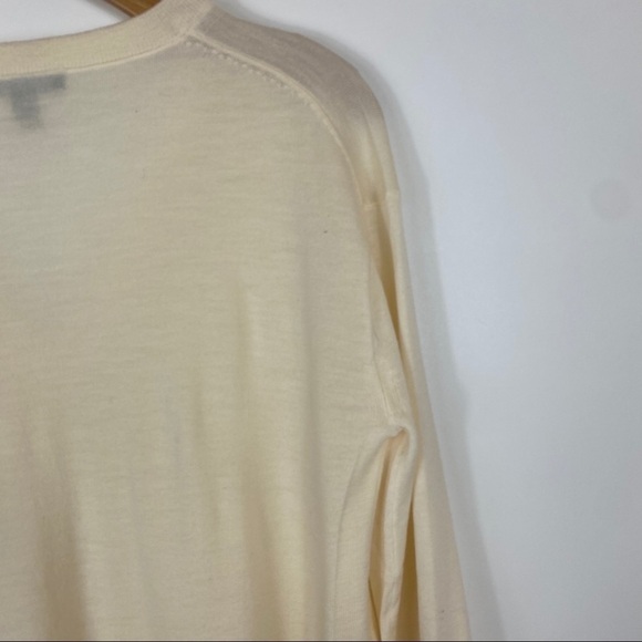 J.Crew | Merino V Neck Sweater Drawstring Sleeves - Picture 10 of 12